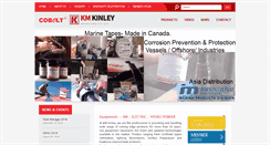 Desktop Screenshot of kmkinley.com