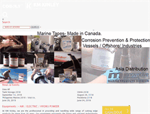 Tablet Screenshot of kmkinley.com